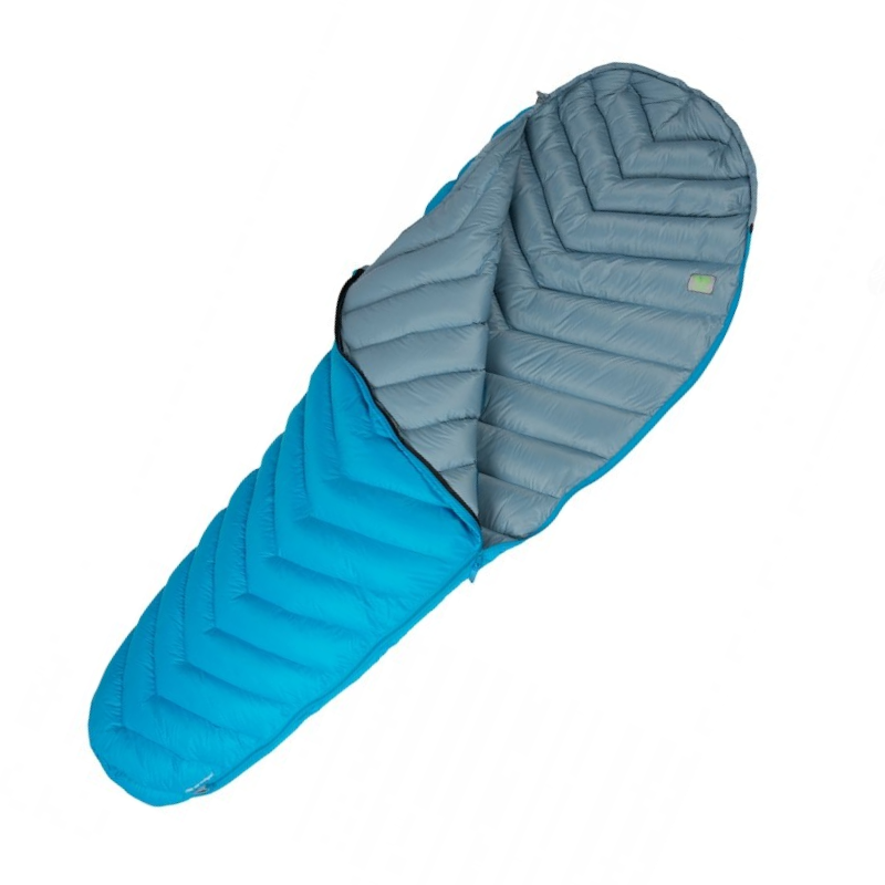 SirJoseph Attack II 400 dames L170 mummyslaapzak - Blue