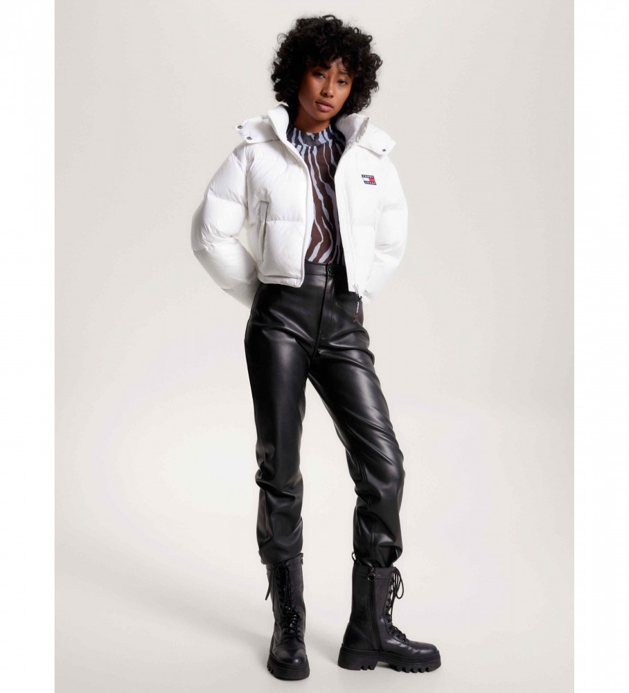 Jaqueta Tommy Jeans Alaska Recycled Quilted Branca