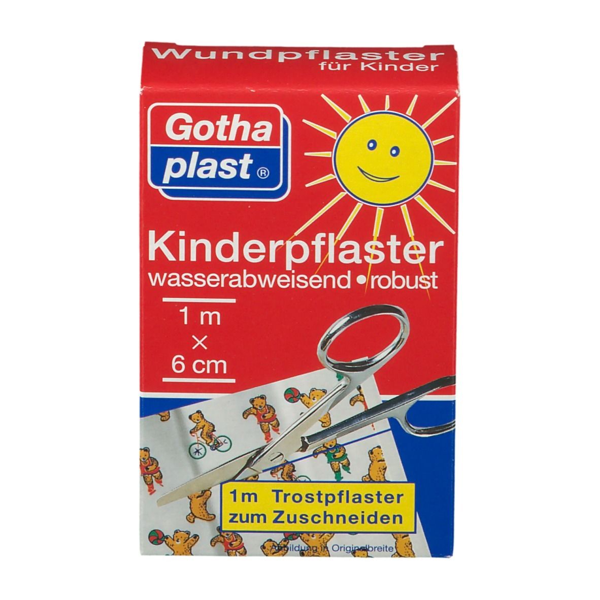 Gothaplast® Kinderpflaster 1 m x 6 cm