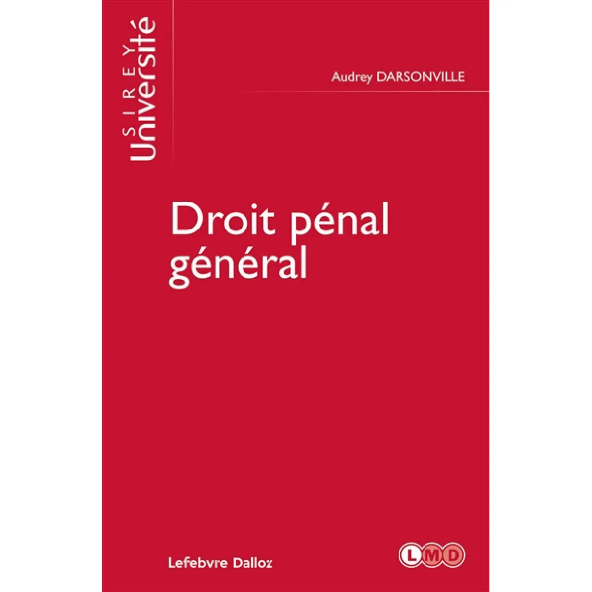Droit pénal général : 2024