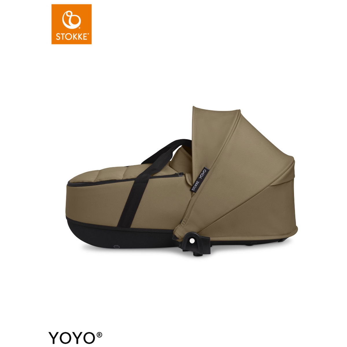STOKKESTOKKE   YOYO³ 6+ white mit Liegewanne toffee
