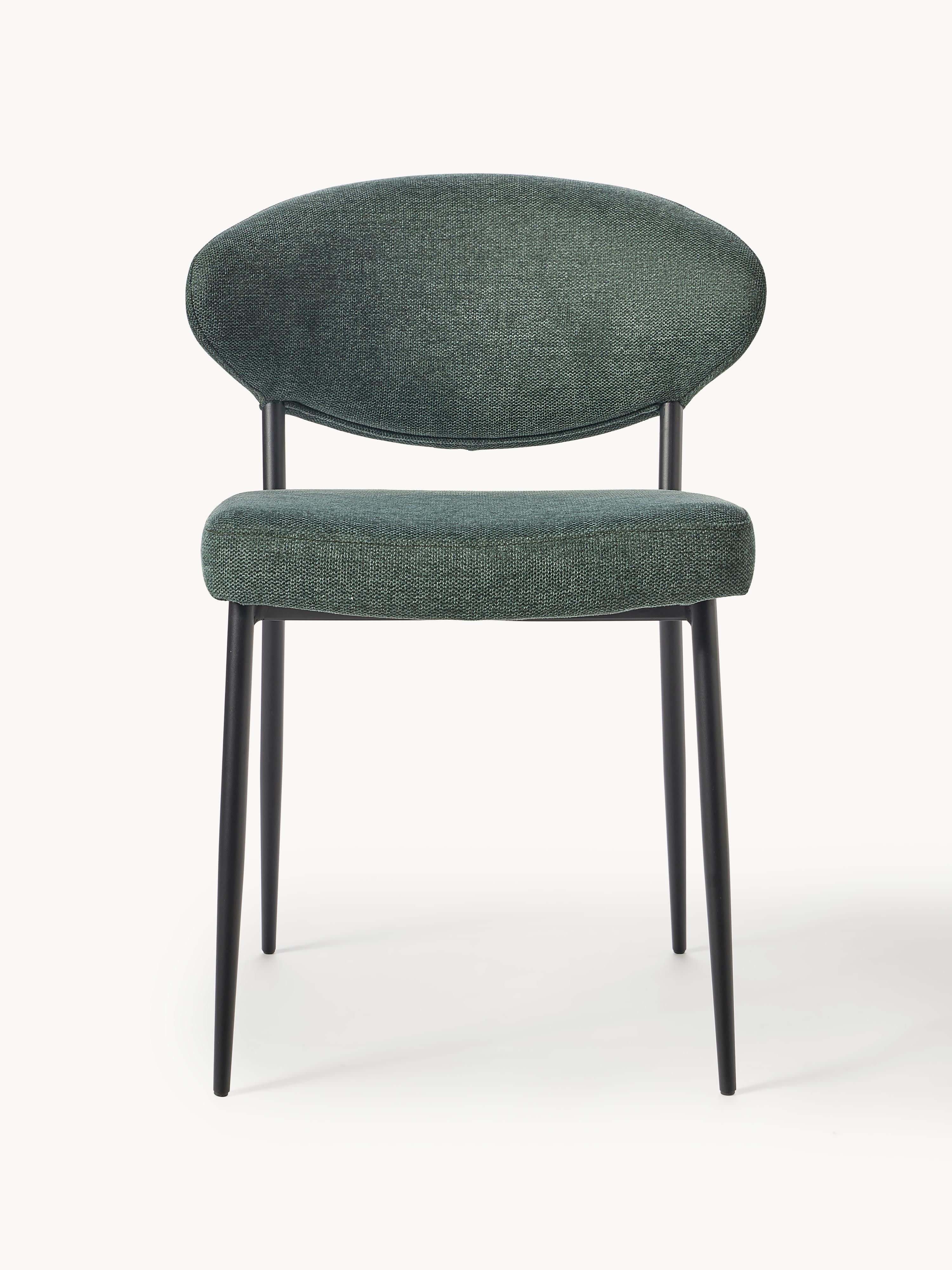 Gestoffeerde stoelen Adele, 2 stuks