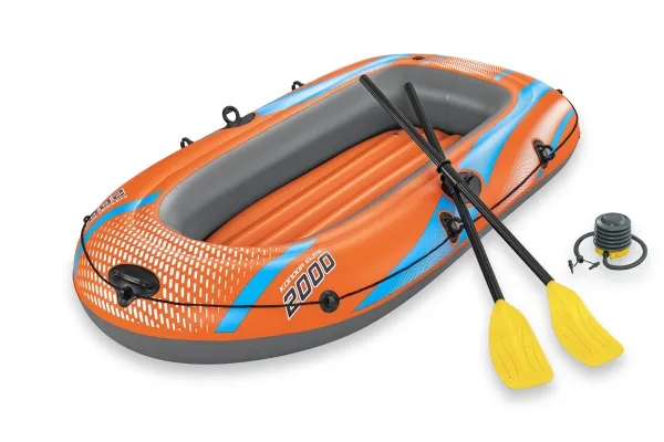 Bestway 61141 / 23, Rafte, Flåde, Grå, Orange, 2 person(er), 120 kg, ISO 6185
