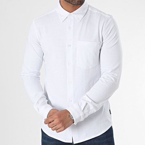 Chemise Manches Longues Slim Noah 22027665 Blanc