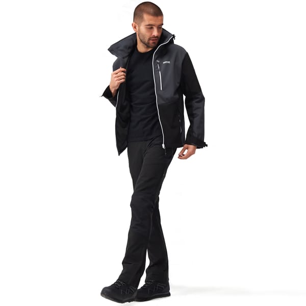Veste randonnée REGATTA HEWITTS IX BLACK/ASH