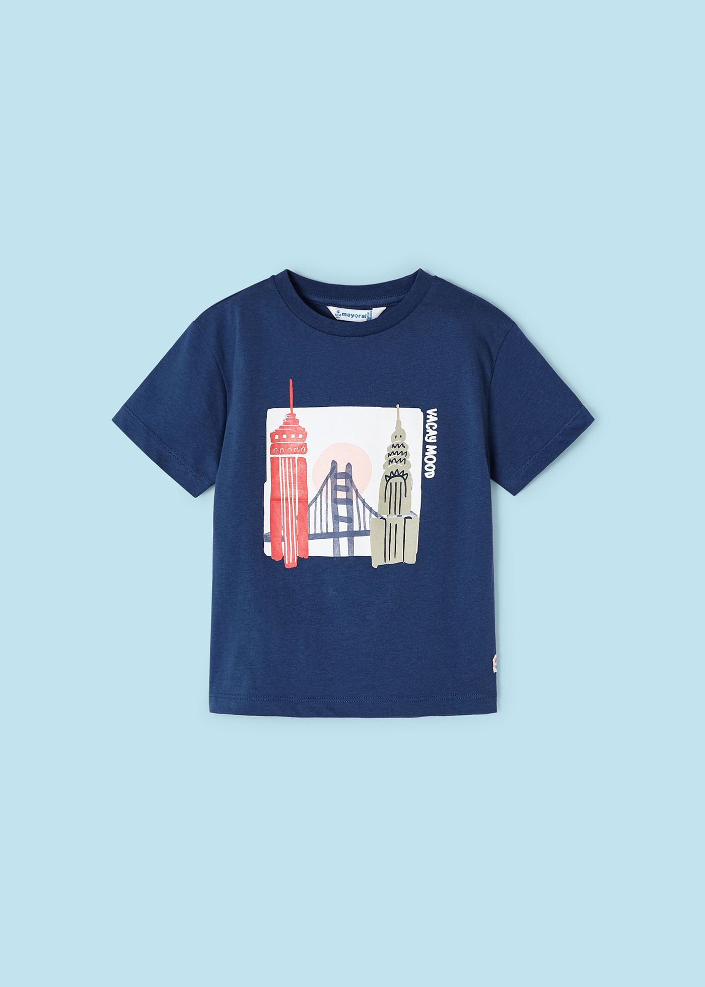 Conjunto de 2 camisetas Better Cotton estampadas para meninos, Universo