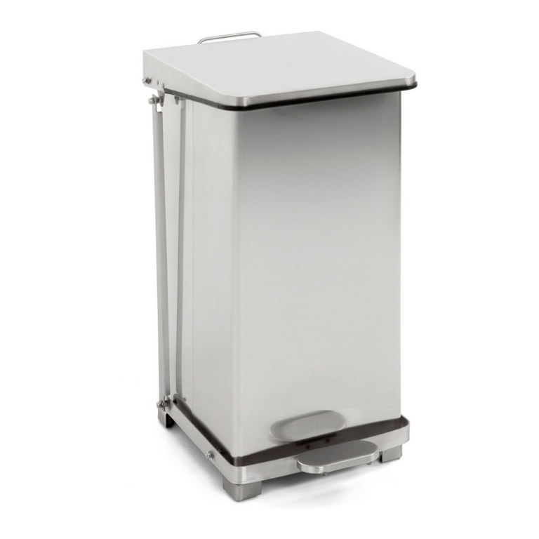 Industri\u00eble pedaalemmer 45 ltr RVS