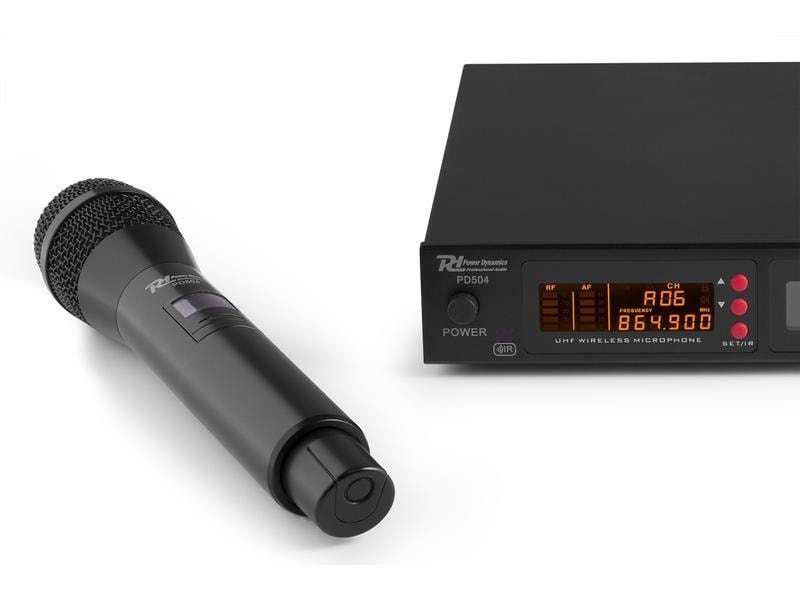 Power Dynamics Funksystem PD504H Wireless Mikrofon UHF Set