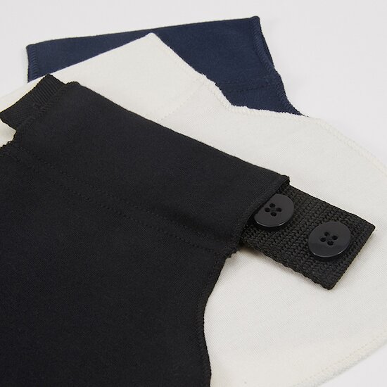 Flexi-Belt extension de ceinture coton bio   Bleu marine        de               Carriwell