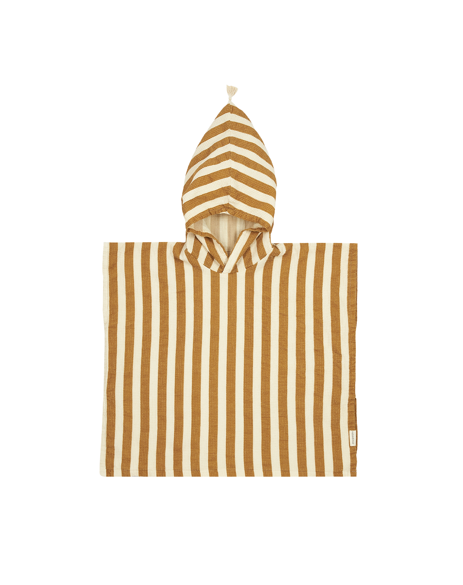 Poncho de plage 6-9y doublure en gaze de coton portofino | Beige