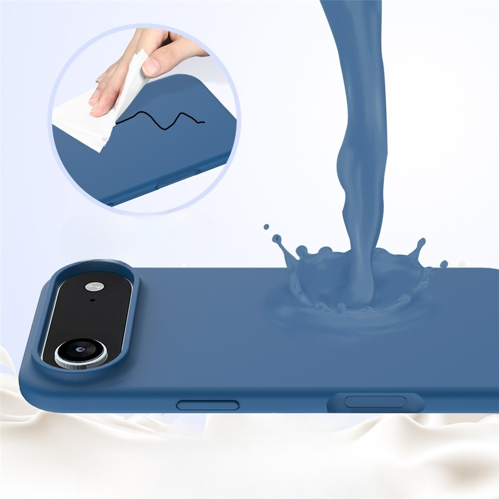iPhone Air Silikon Case Hülle - Blau