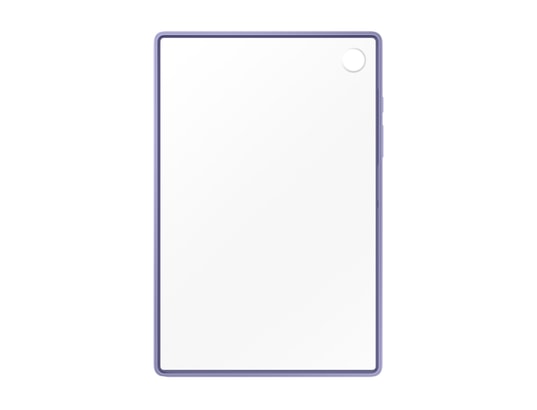 SAMSUNG - Etui tablette EF-QX200TVEGWW Coque transparente Tab A8 Lavande