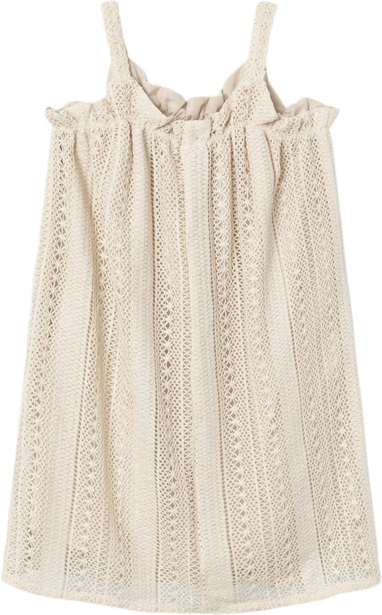 Name It NKFHISILKA STRAP DRESS Oatmeal
