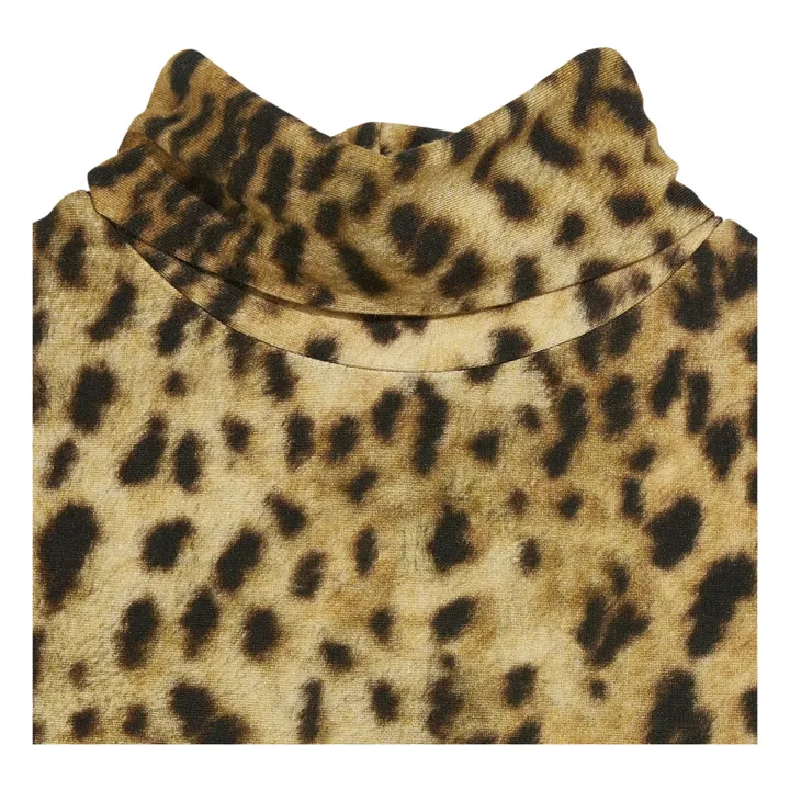 Bellerose Col roulé Léopard Velfie | Beige