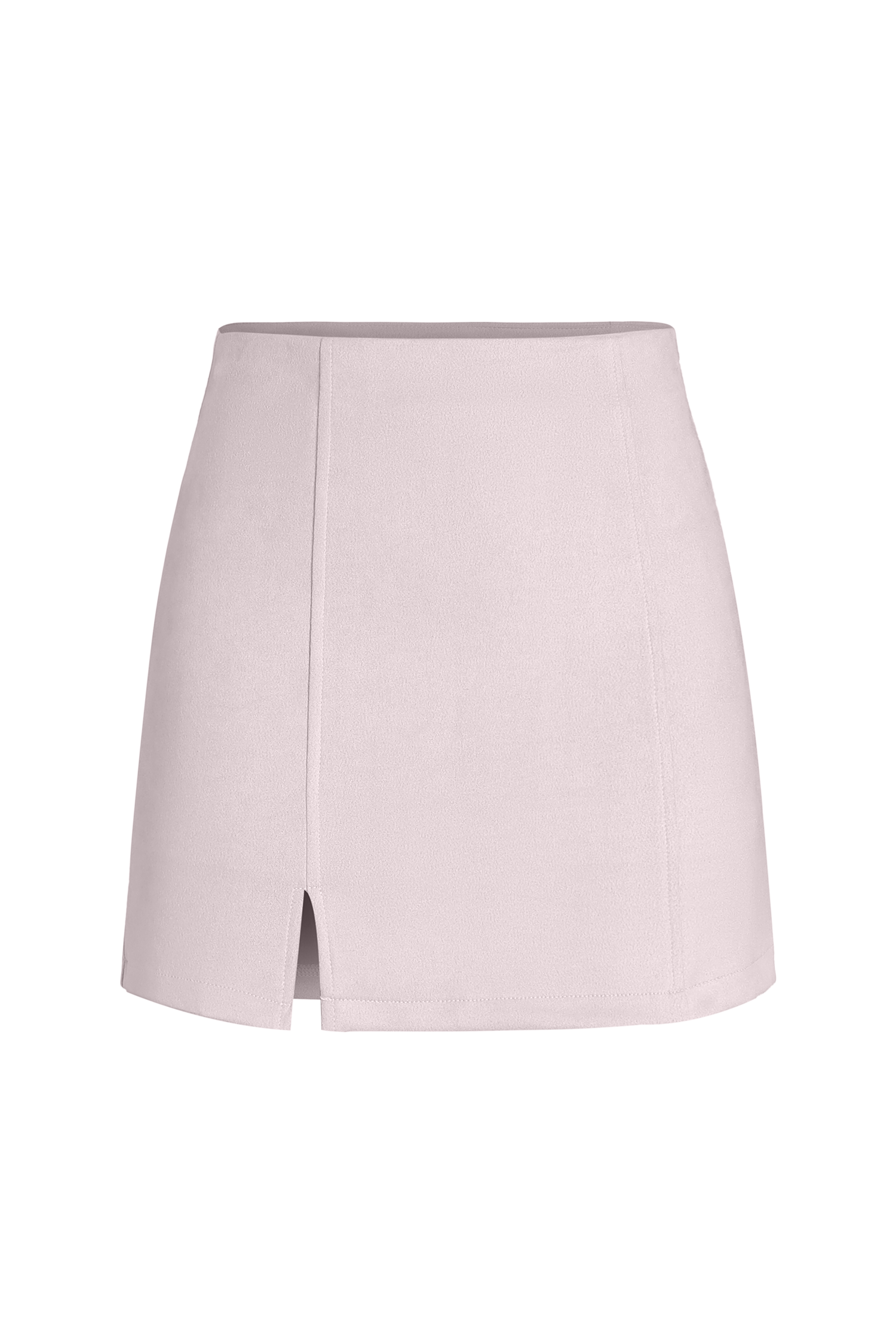 Jupe mini taille haute moulante