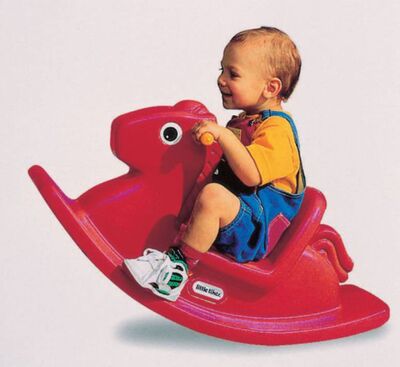 Little Tikes Gyngehest Rød