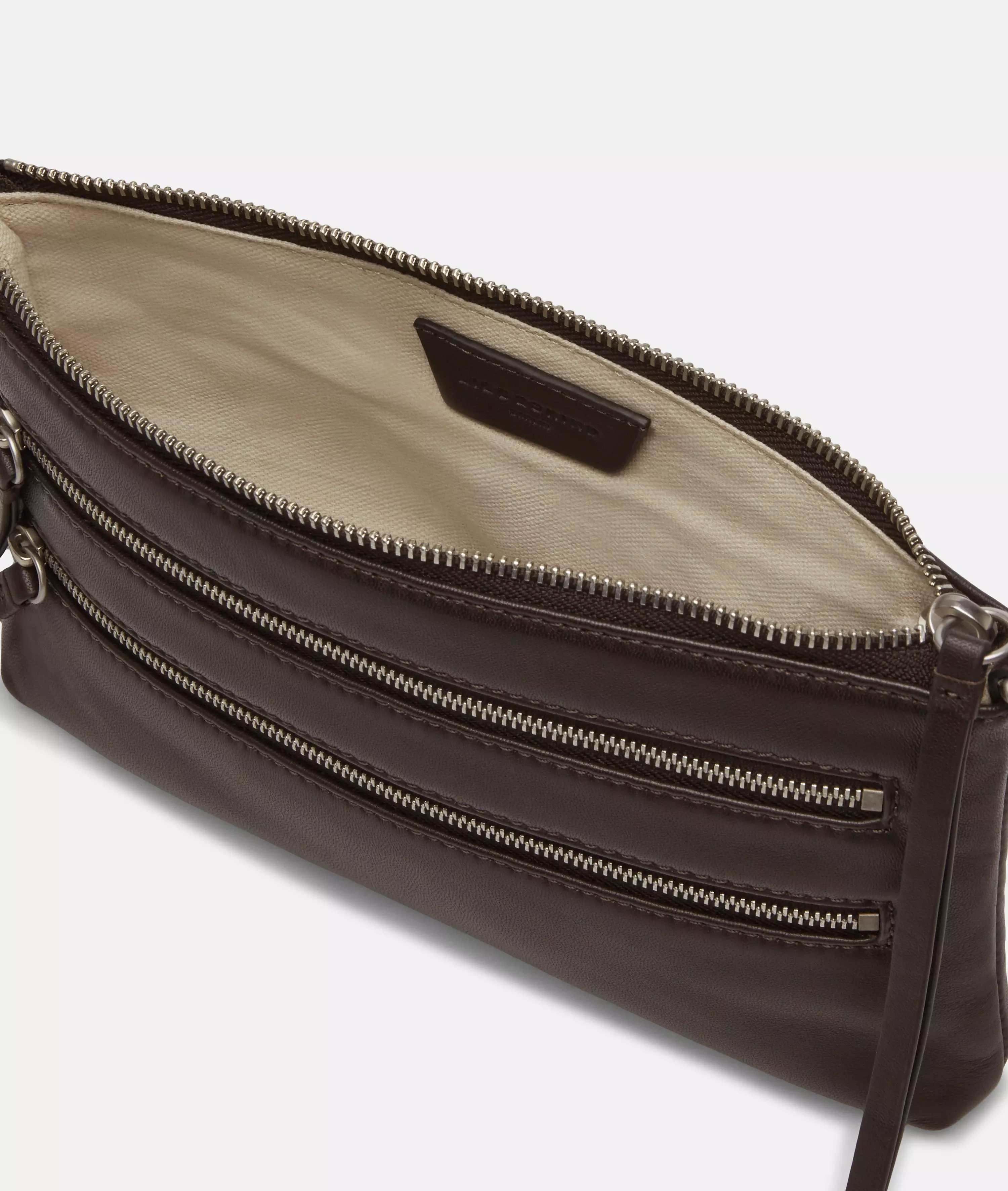 Crossbody Handy shoulder bag made from soft sheepskin