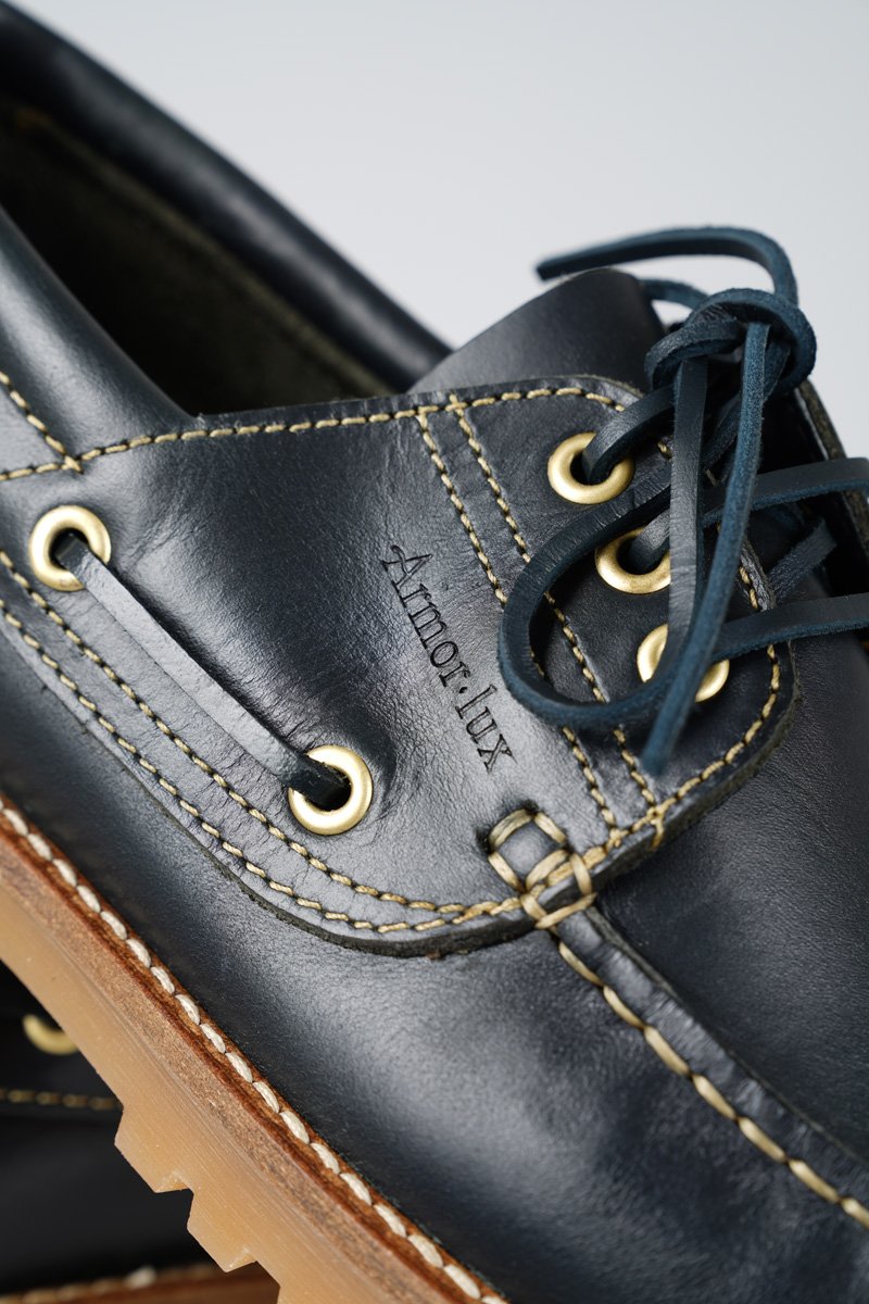 Chaussures bateau - cuir