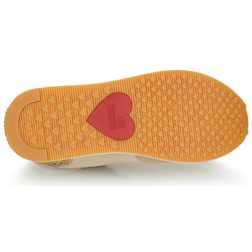 Love Moschino - DAILY RUNNING Beige / Oro