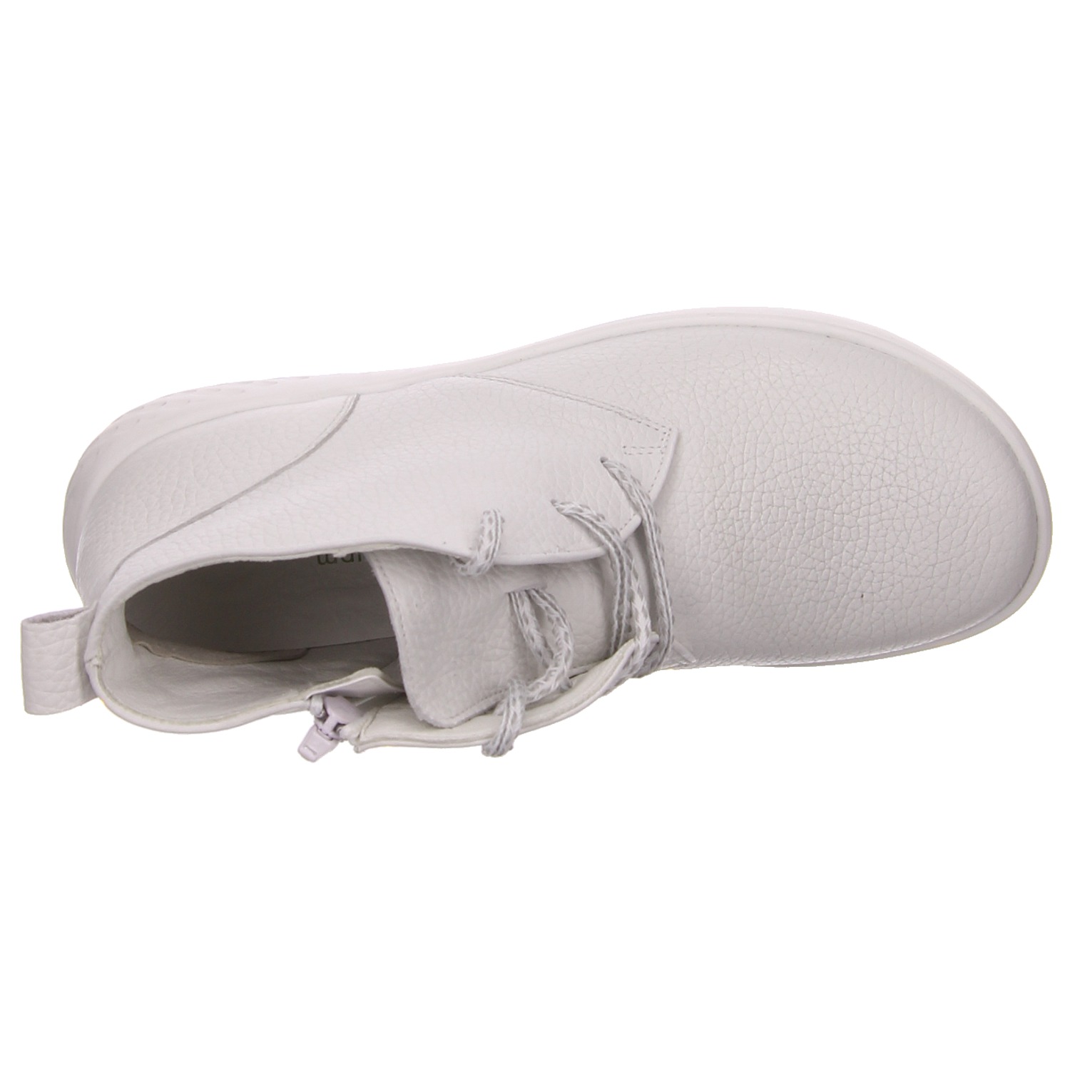 Waldläufer Knöchelschuh weiß weiss/weiss kombi
