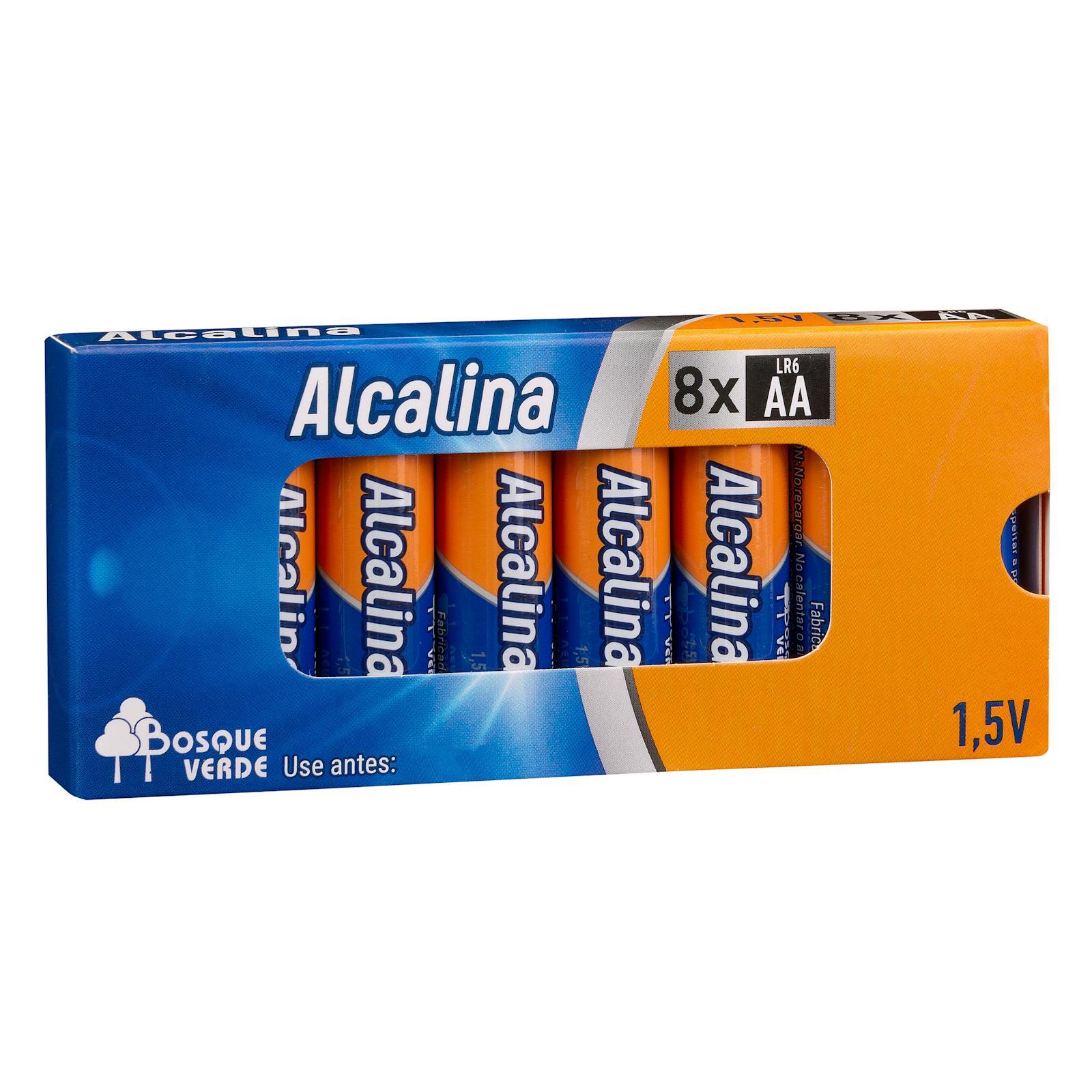 Pile alcaline AA LR6 Vert Forêt