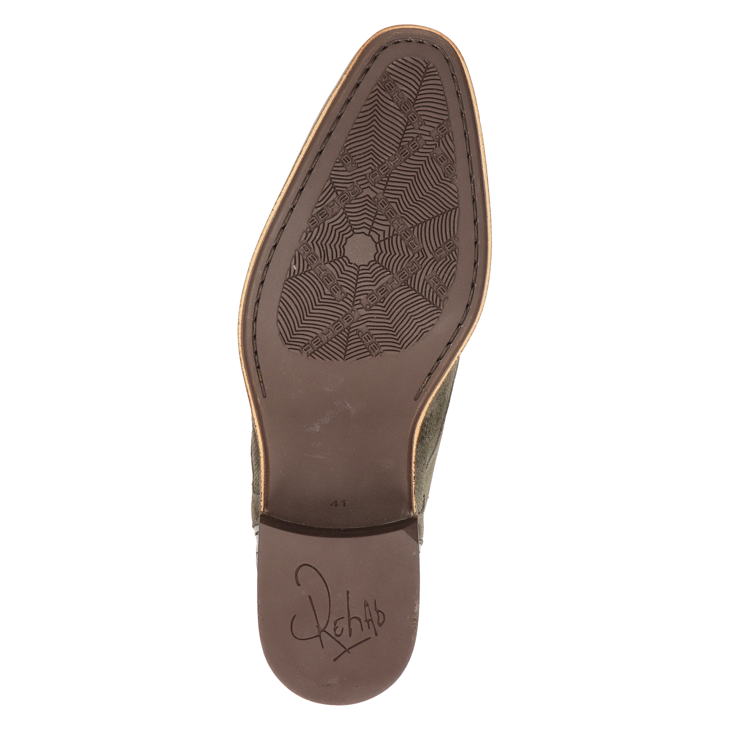 Grand Suede heren hoge nette schoen Rehab Bruin