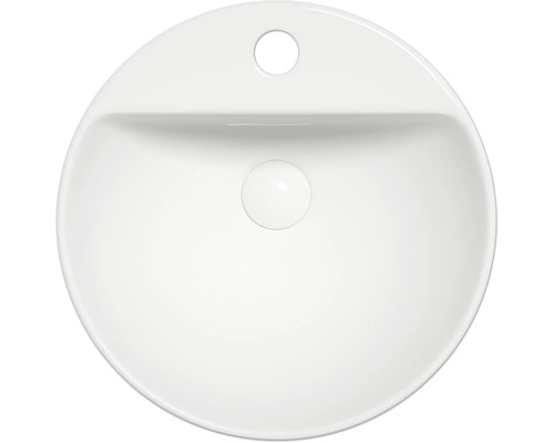 form&style KASOLO inbouwwastafel 37 x 37 cm hoogglans wit incl. keramische afvoerplug