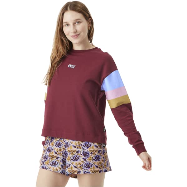 Sweatshirt PICTURE TRISSE CREW W CORDOVAN