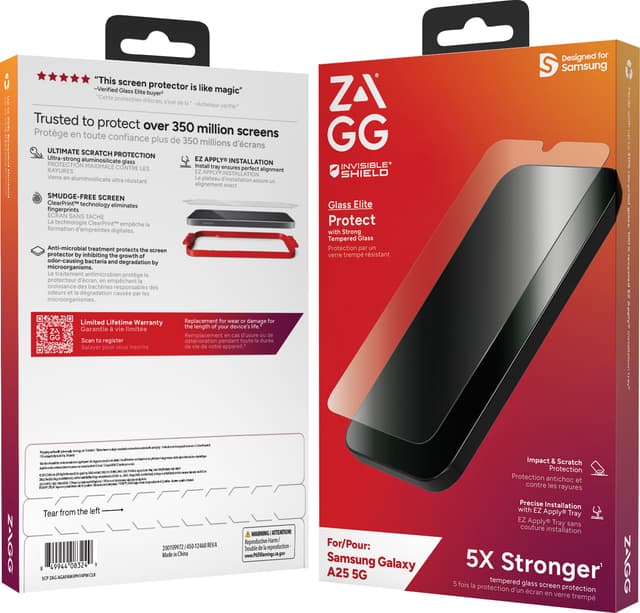 Zagg Glass Elite Samsung Galaxy A25 skærmbeskytter