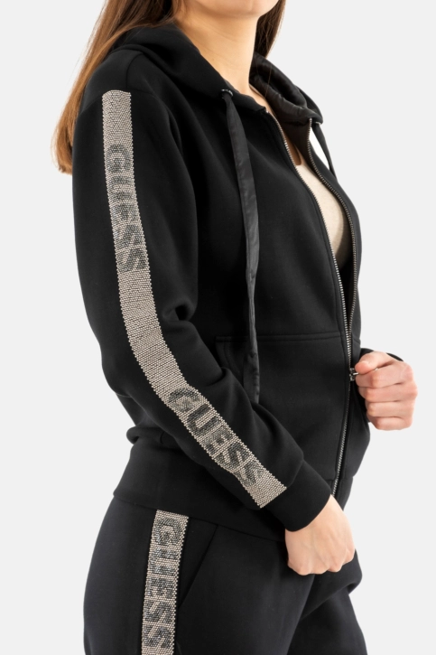 Sweat guess jeans w5rq03 jblk jet black a996