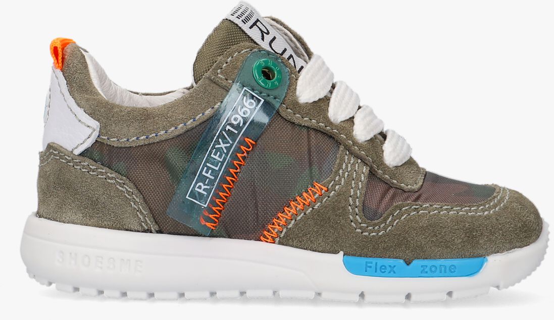 SHOESME groene shoesme lage sneakers rf22s029