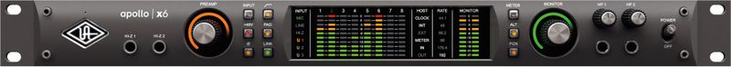 Universal Audio - Apollo x6 - Audio Interface - 19 inch - Thunderbolt 3