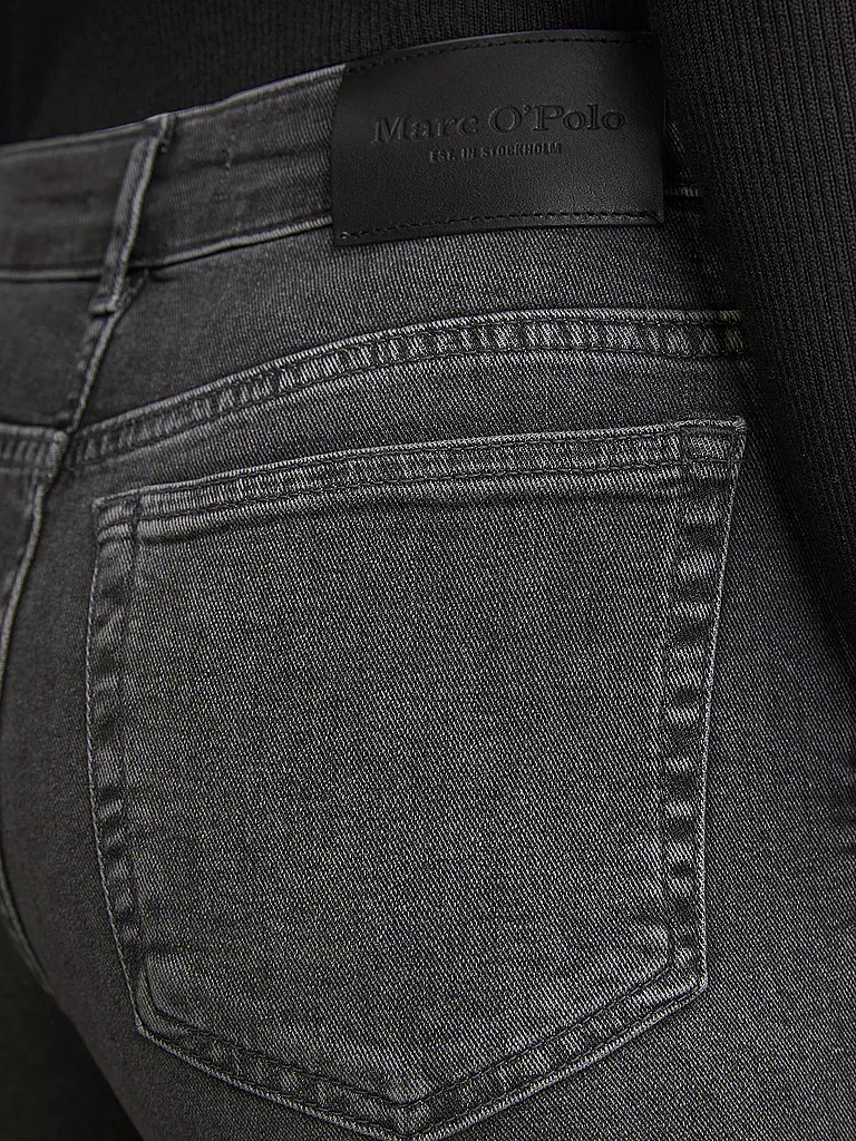 MARC O'POLO Jeans Flared Fit  grau