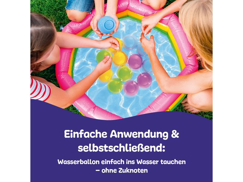 Imaginew Wasserballon Silikon 12 Stück Wiederverwendbare Wasserbälle