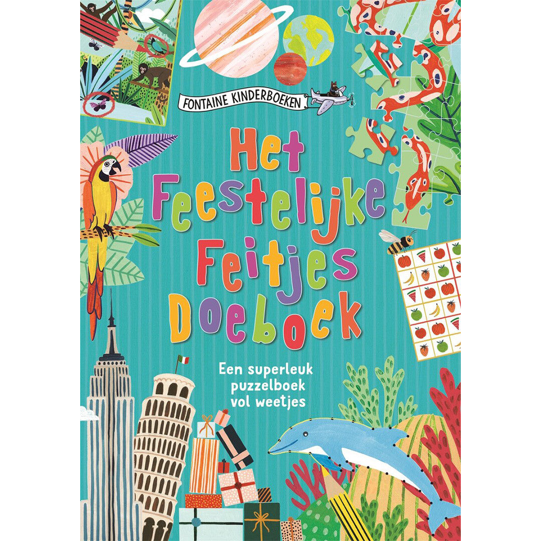 Uitgeverij fontaine het feestelijke feitjes doeboek