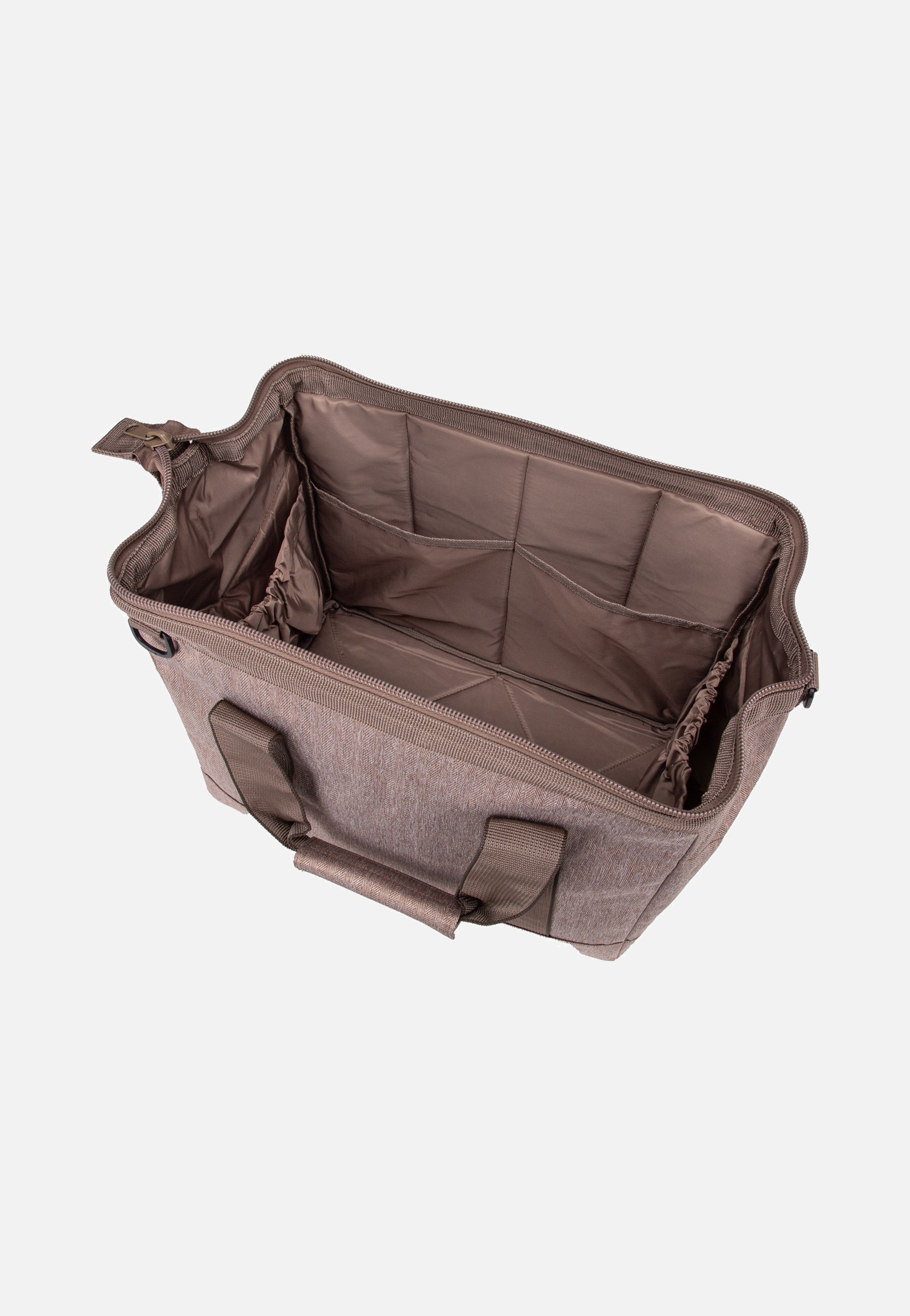 allrounder M Herringbone Mokka - Dufflebag
