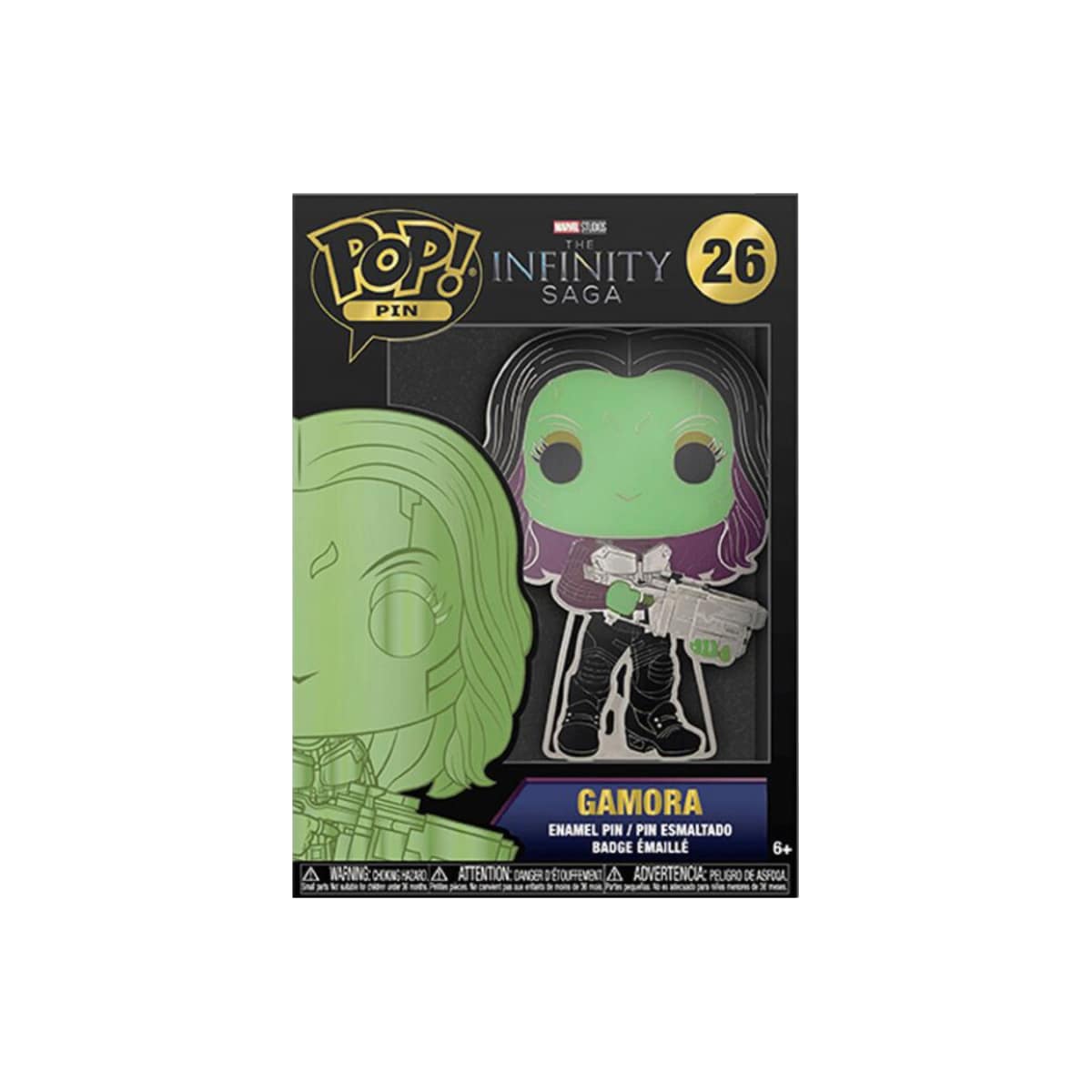 Funko Pin Badge Marvel Gamora