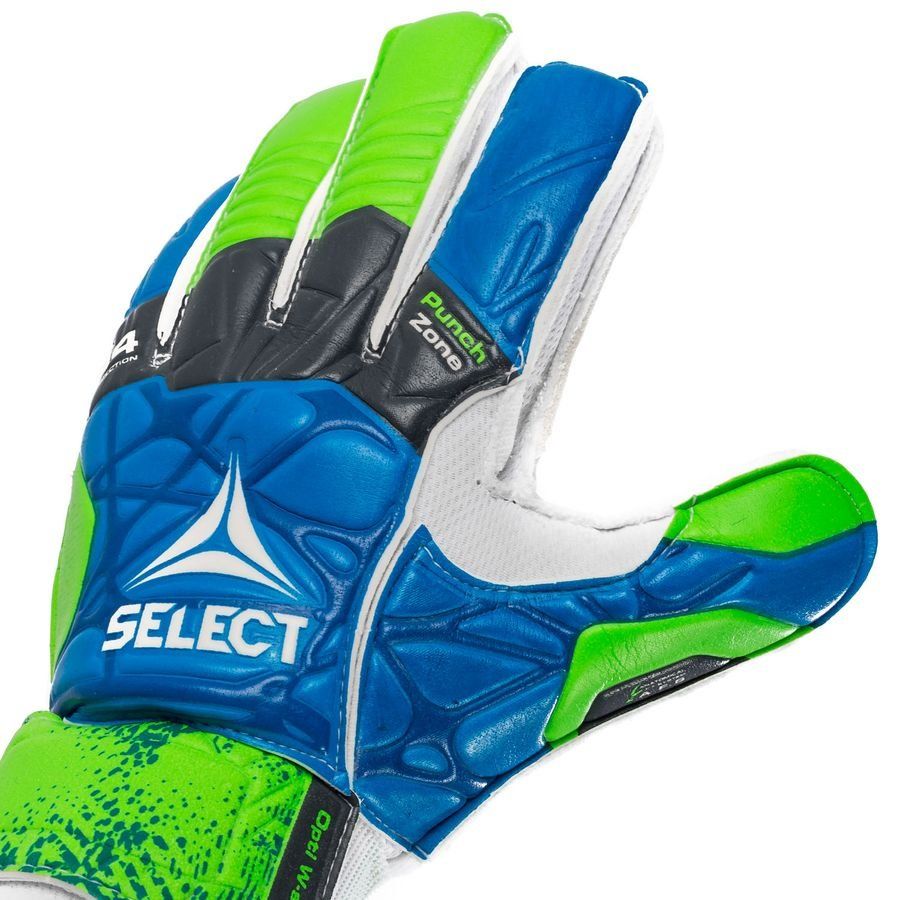 Select Gants de Gardien 04 Protection - Bleu/Vert/Blanc Enfant