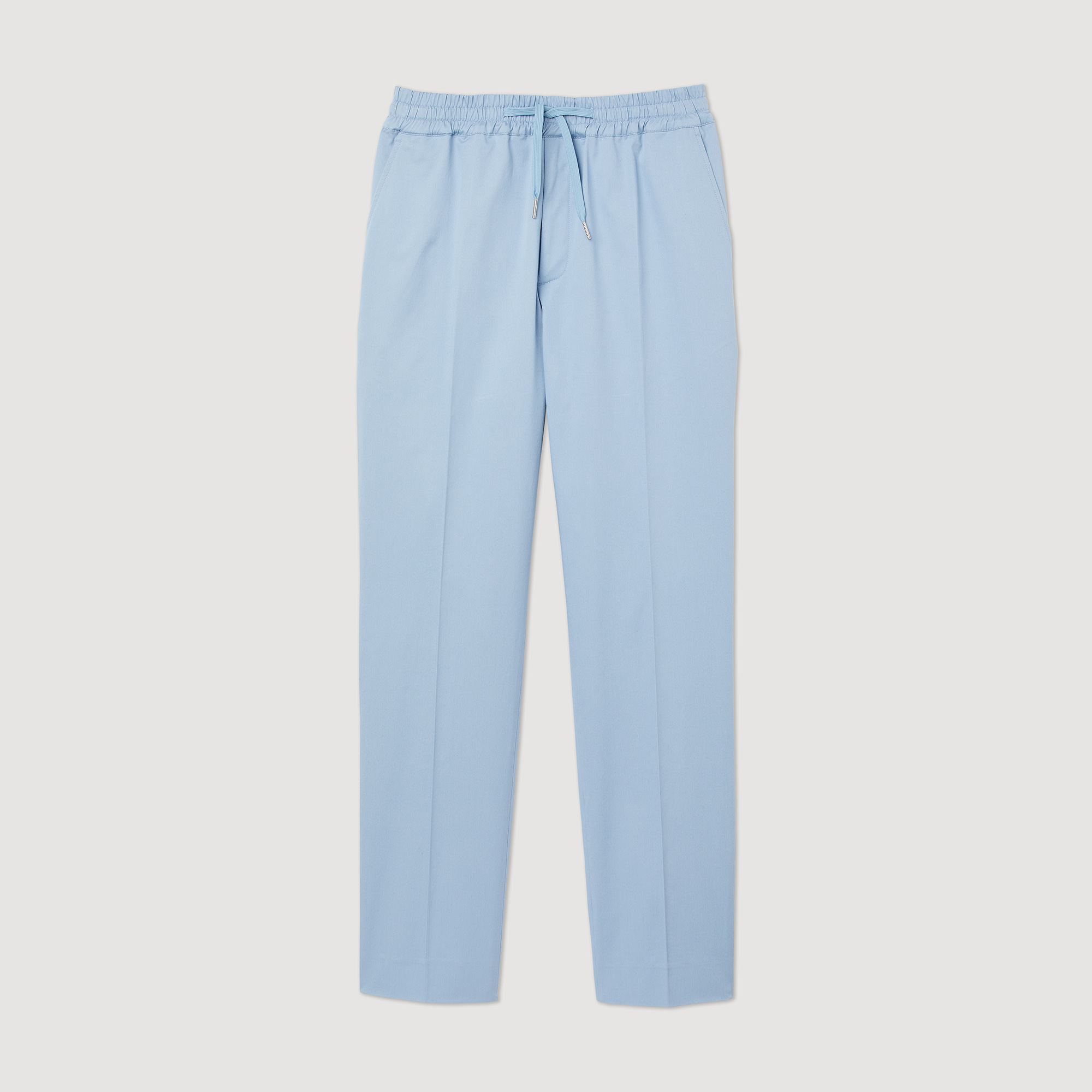 Pantalon droit elastique