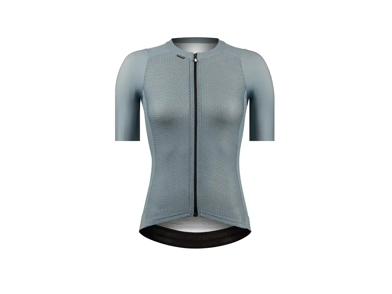 Etxeondo Gara Fem Fietsshirt Korte Mouwen Grijs/Blauw Dames