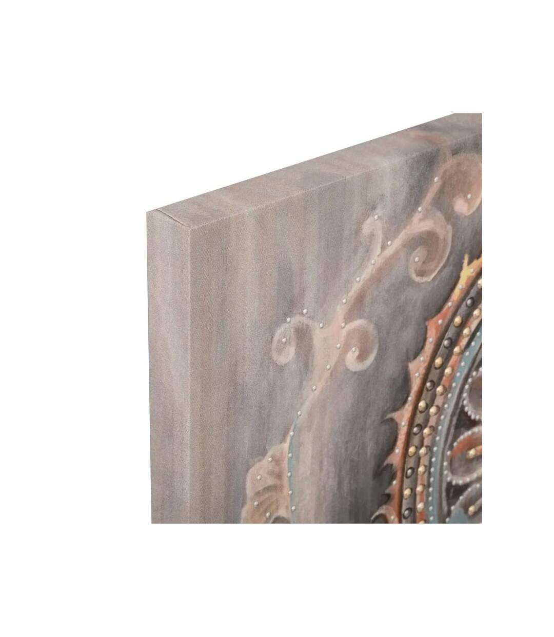 Toile Déco Imprimée Bouddha 58x58cm Multicolore