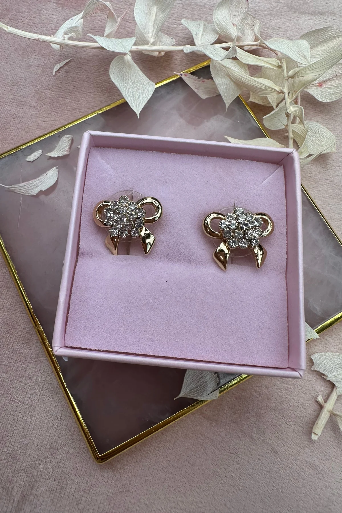 Mellow Moon Earrings 1 forgyldet