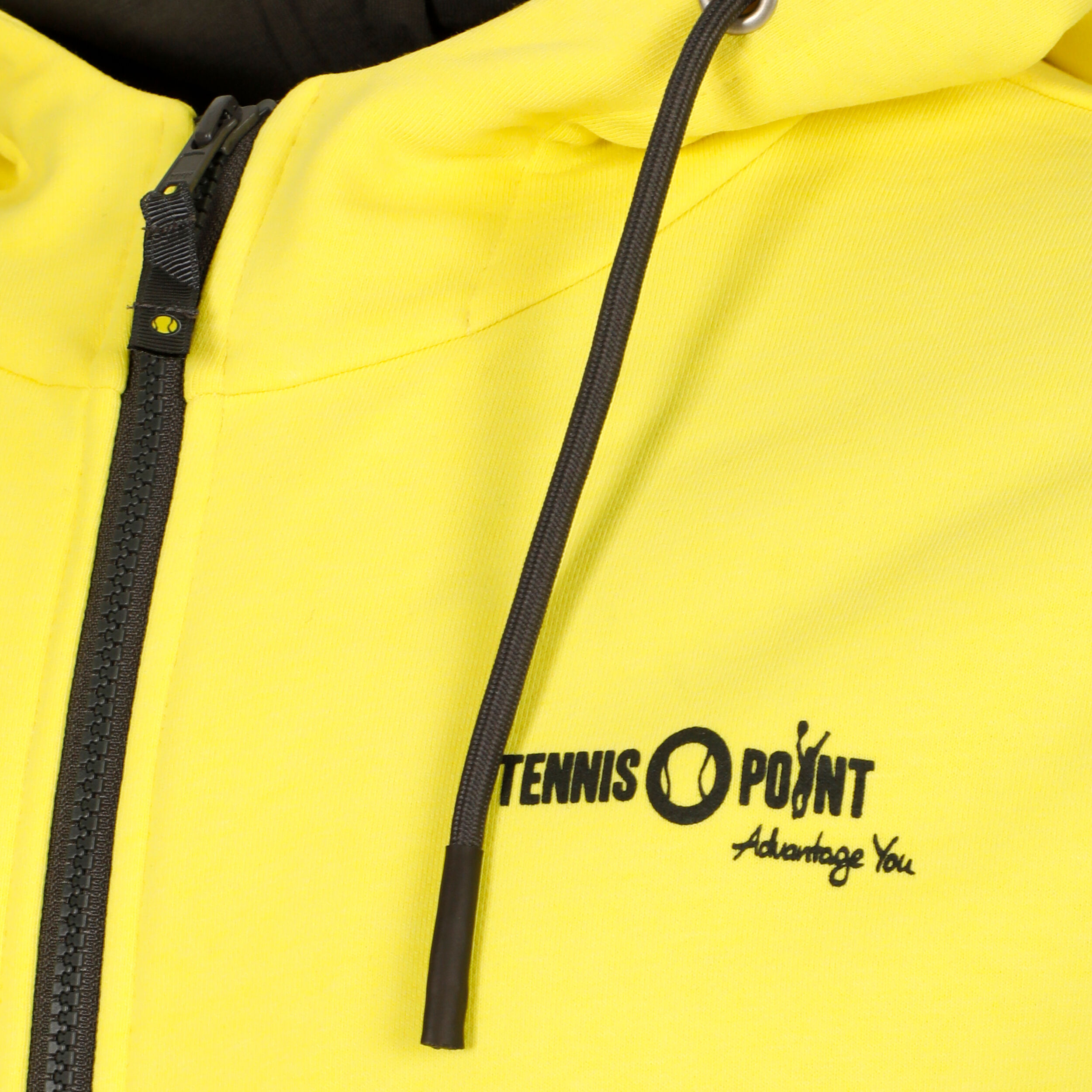 Tennis-Point Team Yellow Gilet En Coton Hommes - Jaune , Noir