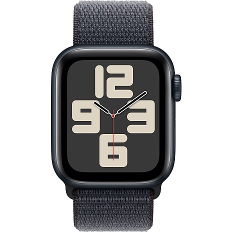 Apple Watch SE (2024) 40 mm Cell S/M - Midnight Aluminium Sport Loop
