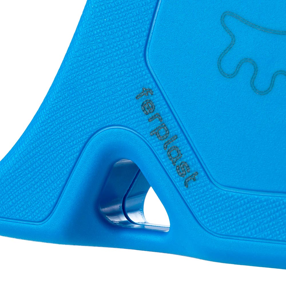Laisse rétractable pour chiens de taille moyenne flippy one tape s, sangle extensible 4 m, max 15 kg, bleu