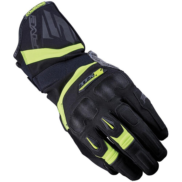 Five - Gants TFX2 Waterproof Noir / Jaune fluo