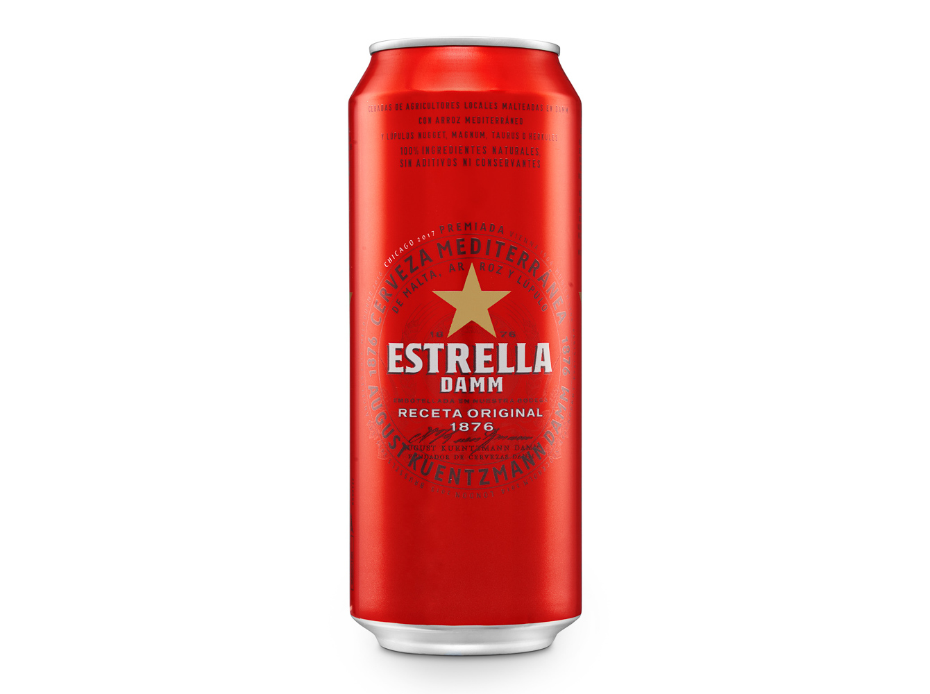 CERVEJA ESTRELLA DAMM LATA 050L