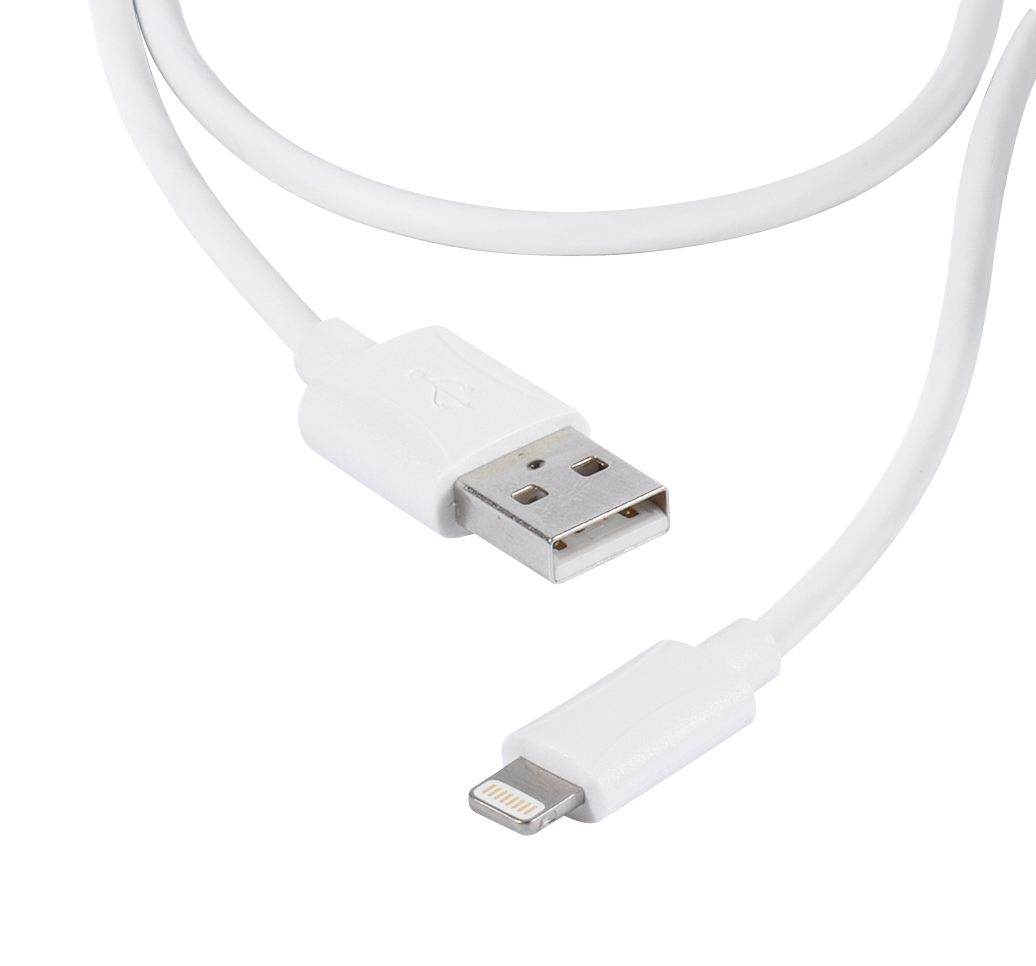 (1.2m) MFi USB A auf Lightning Ladekabel Datenkabel (36299) - Weiss