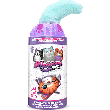 Misfittens katte bamse - flere varianter - assorteret