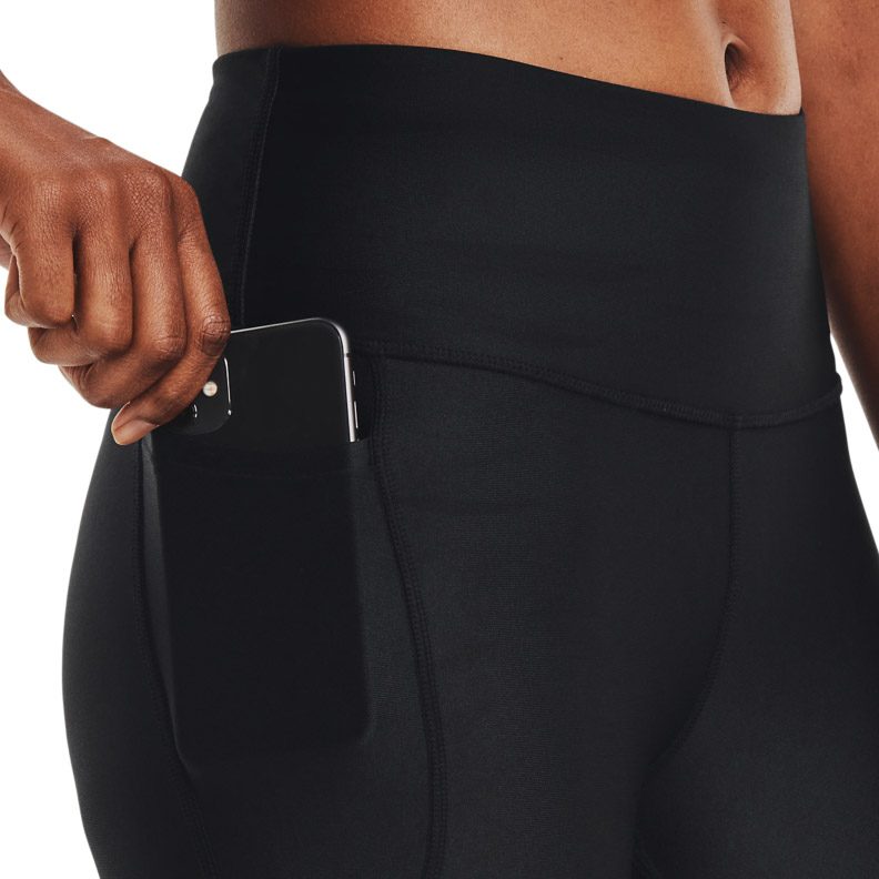 Under Armour HeatGear® Armour Capri Tights Damen schwarz